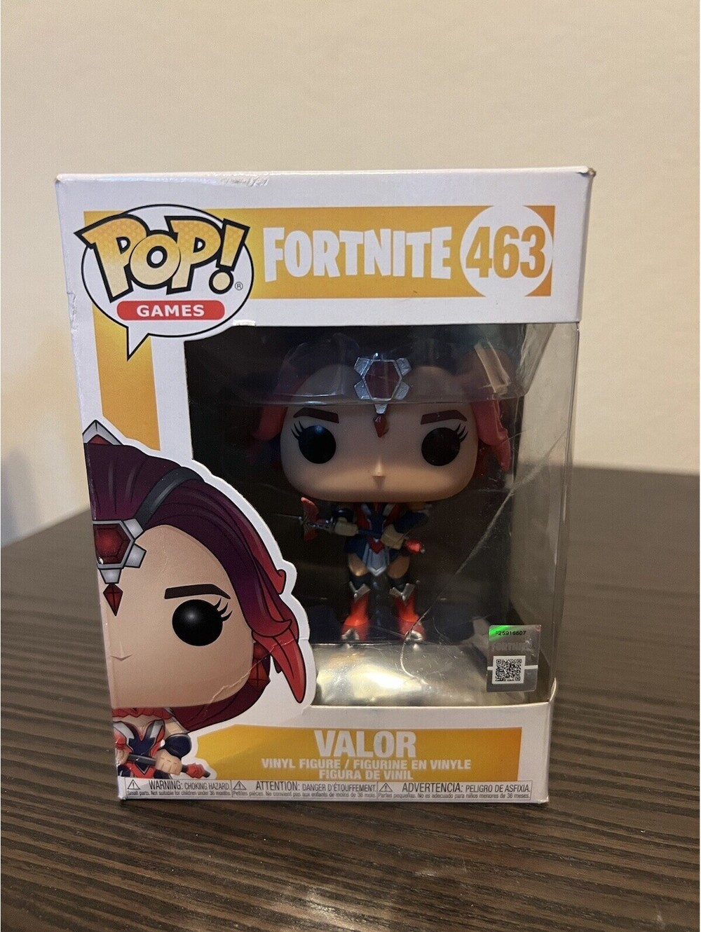 VAULTED Valor Funko Pop Fortnite #463 Games Gaming Video Vinyl Figurine Figure